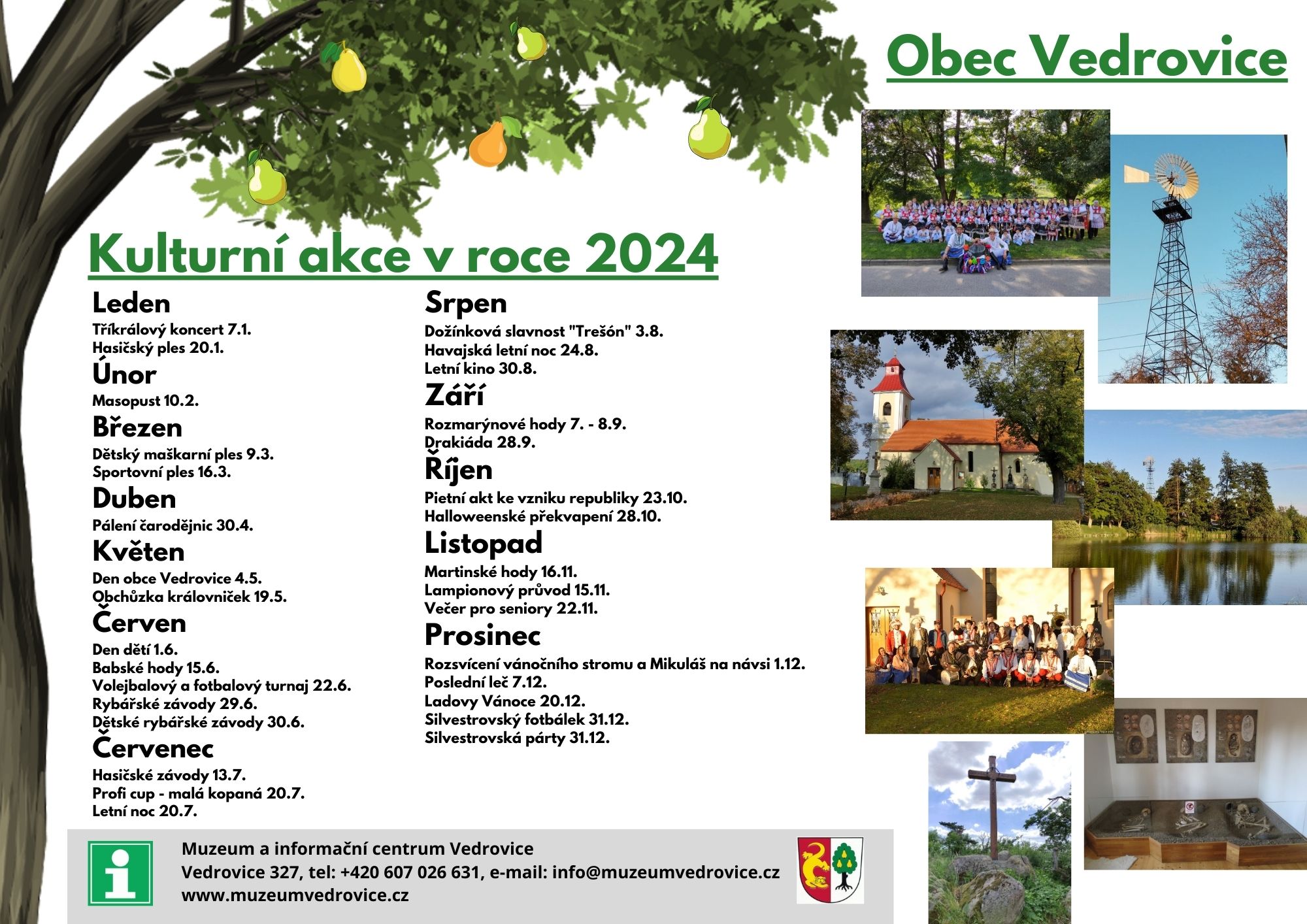 Program Akce Program akcí | Muzeum a informační centrum Vedrovice